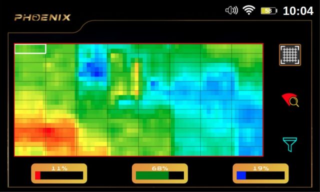 Scan Ground Filter Phoenix 3D Ground Scanner & Metal Detector with New Scan Technology